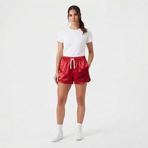 Shorts de yoga slim pour femme HAWK EYE SPORTS, couleur unie, taille haute, coupe ajustée, élastique, polyester, haute qualité, pour l'été - Product Image 4
