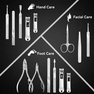 Kit de manucure professionnel et personnel en gros, couleur personnalisée, ensemble manucure-pédicure pour hommes et femmes - Product Image 6