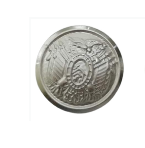 Botones de Latón 100% de Alta Calidad para Uniformes de Exterior con Logotipo Personalizado, Fabricados en Oro, Botones Bolivia - Product Image 2