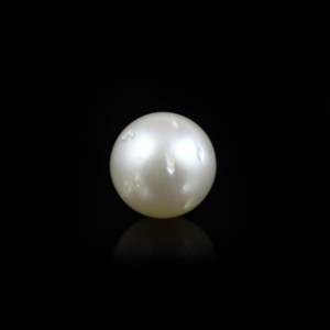Natural Freshwater Pearl Loose Gemstone-9.9 Carat AA Grade White Pink Color for Fine Jewelry - Product Image 2