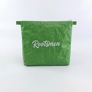 Bolsa de Cosméticos de Viaje Ecológica de Tyvek con Cierre, Material Reciclable, Tamaño y Color Personalizables, Logotipo Personalizado, Mediana, Fácil de Usar - Product Image 3