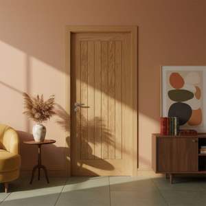 OEM ODM Bois composite de haute qualité en bois massif et placage PVC, design moderne minimaliste, étanche, pour usage commercial intérieur et villas - Product Image 3