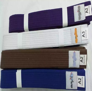 Cinturones de BJJ Personalizables ProFitter para Adultos, 100% Algodón Elástico, Transpirable, Ligero, Cinturones de Entrenamiento de Artes Marciales, Tela de 220g - Product Image 6