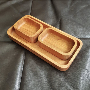 Indian Natural Mango Wooden Trays for Serving and Home Decore Accent Display Tray for Flat Display Dish Platter Bowls Hotel - Product Image 5