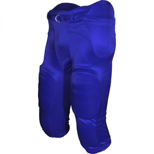 Mens <b>Padded</b> American Football Pants Polyester Athletic Practice Game Pants Buckle Closure Impact Protection Sports Training Wear - Product Image 5
