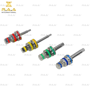 Adaptador de 4 destornilladores hexagonales dentales para implantología, largos y cortos, 1.25mm y 2.42mm, R.A.A. INTERNATIONAL, calidad premium, modelo RAA-622 - Product Image 5