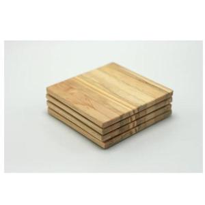 Luxury Solid Wood Eco-Friendly Coasters Dining Table Handmade Bohemian Design Customized Tea <b>Coffee</b> Cup Holder Mats 10mm Thick - Product Image 5