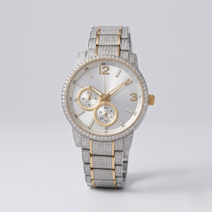Montre mécanique élégante de luxe pour homme de marque, boîtier en acier inoxydable jaune 42-44 mm, aiguilles analogiques, résistante à l'eau, vente en gros - Product Image 4