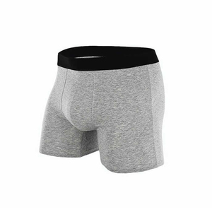 Calzoncillos Bóxer para Hombre, Estilo Básico, Color Sólido, con Bolsa para la Prenda, Tela Elástica, Cintura Ancha - Product Image 2