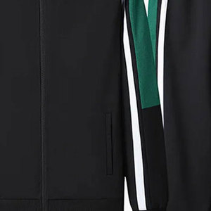 Conjunto de Sudadera y Pantalones Deportivos para Hombre, Corte Ajustado, con Logotipo Personalizado, Tallas Grandes, Estilo Hip Hop, Tejido de Punto - Product Image 6