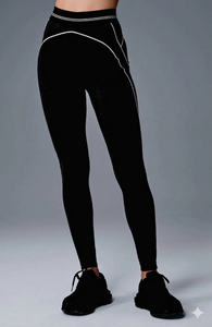 Leggings de sport sans couture haut de gamme pour femmes, taille haute, effet ventre plat, extensibles, pour yoga, entraînement, gym, course à pied et activités sportives. - Product Image 4