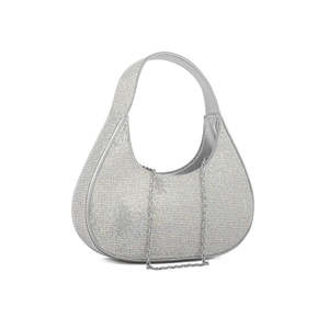 AB Silver Fancy Sac de soirée P24325 Sac à main élégant pour occasions spéciales - Product Image 2