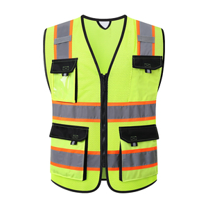 Nouvelle arrivée, gilet de travail haute visibilité personnalisé avec logo pour hommes, professionnel, certifié CE, séchage rapide, réfléchissant, toutes tailles, faible MOQ - Product Image 4