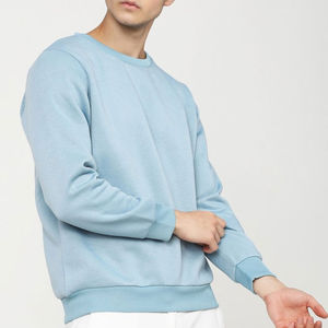 Wholesale Blank Cotton Unisex Fleece <b>Sweatshirt</b> Custom Printed logo Plain Custom Logo And Design Crewneck Men <b>Sweatshirts</b> - Product Image 1