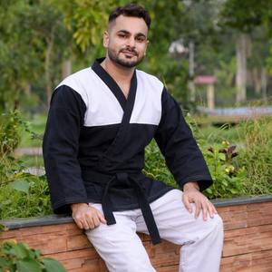 Tenue de Taekwondo d'été pour entraînement, équipement de combat de Kick-boxing, ensembles de gros avec ceinture, logo personnalisé, extensible, léger et respirant - Product Image 1