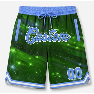 Shorts de basket-ball personnalisés, respirants, en mesh, séchage rapide, design DIY, logo, nom, shorts pour hommes - Product Image 5
