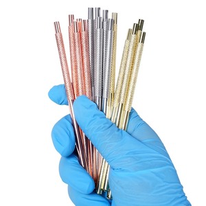6 Espejos Dentales Ergonómicos Manuales con Mango de Acero Inoxidable Antideslizante, Desmontables, Universales, para Dentistas y Laboratorios - Product Image 5