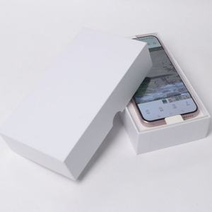 Factory Wholesale High Quality Blank White Cardboard <b>Box</b>, Luxury Mobile Phone Packaging <b>Box</b> for Retail Sale - Product Image 3