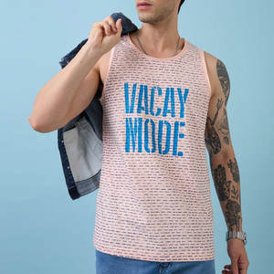 Camiseta sin Mangas para Hombre, Transpirable, con Logotipo Personalizado al por Mayor, Estilo Urbano, de Secado Rápido y Ecológica, Mezcla de Algodón - Product Image 5