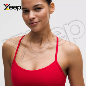 Soutien-gorge de sport pour femme XEEP de haute qualité XC-SB-35, simple, respirant, bretelles réglables, coussinets amovibles, maintien élevé, séchage rapide - Product Image 4