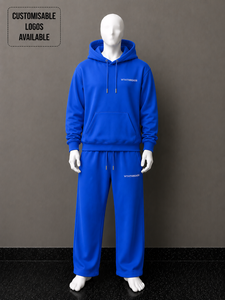 Ensemble 2 pièces personnalisé de haute qualité, molleton épais unisexe 350GSM 400GSM 450GSM, sweat à capuche et pantalon de survêtement surdimensionnés - Product Image 1
