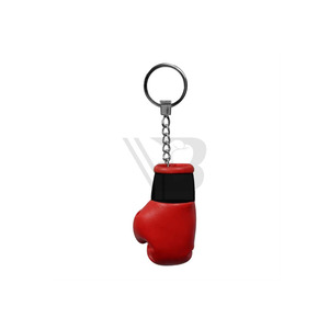 Llavero de Guantes de Boxeo Rectangulares Mini Personalizados de Alta Calidad con Cuero PU y Logotipo Personalizado - Product Image 5