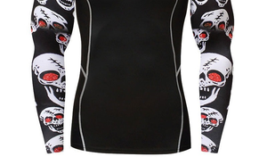 Women's MMA Compression Rash Guard <b>Long</b> Sleeve Fashion Fitness Training Shirt - Product Image 6