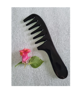 Peine de cuerno de búfalo de tamaño mediano, 2 piezas, artesanía natural, la mejor calidad y para regalos, peine de cuerno de búfalo usado. - Product Image 6