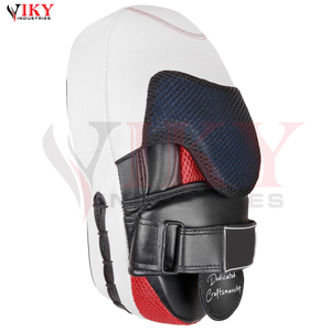 Pads de boxe d'entraînement de vitesse ultra-légers en cuir synthétique de qualité supérieure, forme incurvée, dernière collection, prix de gros - Product Image 4