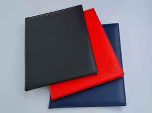 Portadocumentos de cuero PU de tamaño A4 personalizado, varios colores, cubierta de diploma de graduación de calidad superior, productos de archivo - Product Image 4