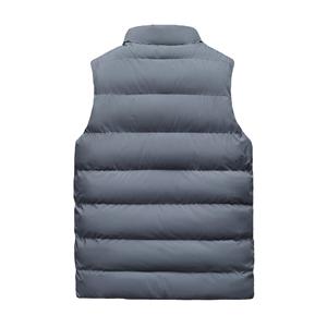 Men’s Winter Puffer Vest Sleeveless Jacket Thick Quilted Design Warm Thermal Insulated Body <b>Warmer</b> for Outdoor Activities Casual - Product Image 6