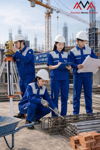 ชุดยูนิฟอร์มป้องกันอันตรายทางอุตสาหกรรม FMF – เสื้อเชิ้ตสีเทาสะท้อนแสงแบบยูนิเซ็กซ์ พร้อมคุณสมบัติป้องกันไฟฟ้าสถิตและป้องกันรังสียูวี - Product Image 4