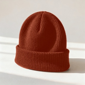 Custom Beanie Hat Ribbed Acrylic Knit Cuffed <b>Winter</b> <b>Cap</b> Embroidery Logo Casual Streetwear Wholesale Headwear Manufacturer - Product Image 1