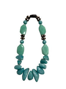 สร้อยคอลูกปัดเรซิ่น แฟชั่นทันสมัย เครื่องประดับสั่งทำจากอินเดีย สำหรับงานปาร์ตี้ ขายส่งจำนวนมาก - Product Image 5