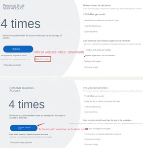 สำหรับ <span class=keywords><strong>Linkedin</strong></span> ผู้นำการขายพรีเมี่ยมรุ่นองค์กรสำหรับการขายและการสรรหาระบบปฏิบัติการใน - Product Image 5