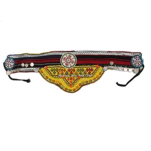 Vintage Belt Belly Dance Bead Afghani Traditional Waist Belt Kuchi Tribal BB067A <b>Old</b> Banjara Real Vintage Handmade Beaded Belts - Product Image 1