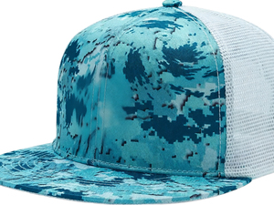 หมวกแก๊ปตาข่าย 7 แผง ปรับได้ สไตล์ Trucker แบบ Snapback  ระบายอากาศได้ดี ผ้าฝ้าย 100%  ลำลอง ใส่ได้ทุกโอกาส เหมาะกับกิจกรรมกลางแจ้ง สปอร์ต คุณภาพสูง - Product Image 6