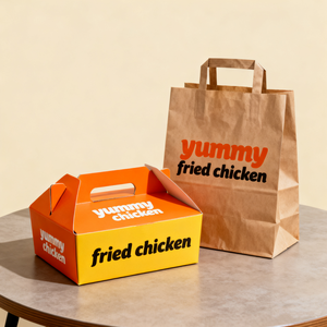Personalized Eco Friendly Biodegradable Disposable Customized Tacos Takeaway Gift Packaging Food Paper <b>Box</b> with Dividers - Product Image 4