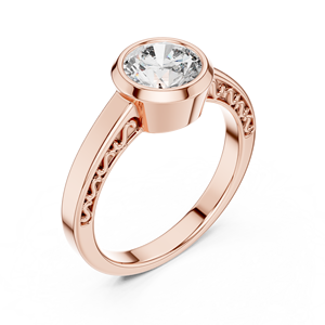 Anillo de Diamante Moissanita de Plata 925 Hecho a Mano para Mujer - Product Image 4