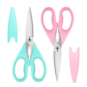 Ciseaux de cuisine personnalisés, polis, avec vis de réglage, meilleurs ciseaux multi-usages tranchants en acier inoxydable pour aliments - Product Image 1