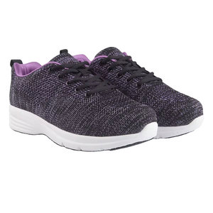 รองเท้าถักแบบลำลองพร้อมตาข่ายใส่สบายด้านบนน้ำหนักเบาก่อสร้างดูดซับแรงกระแทกพื้นรองเท้ายางออกแบบได้ตามต้องการ - Product Image 1