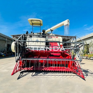 work efficiency grain combine harvester