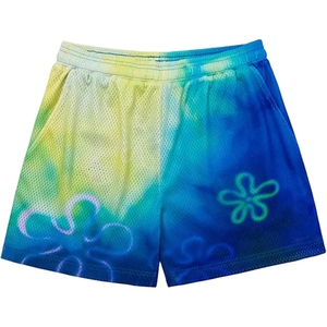 กางเกงขาสั้นกีฬาผู้ชาย ผ้าตาข่าย พิมพ์ลายกราฟิก ซับลิเมชั่น แห้งเร็ว เหมาะสำหรับออกกำลังกาย วิ่ง และสวมใส่ลำลอง - Product Image 4