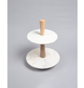 <b>Marble</b> <b>Cake</b> <b>Stand</b> Decorating <b>Stand</b> Sweets Server Platter 2 Tier <b>Marble</b> <b>Cake</b> <b>Stand</b> for Top Selling - Product Image 1