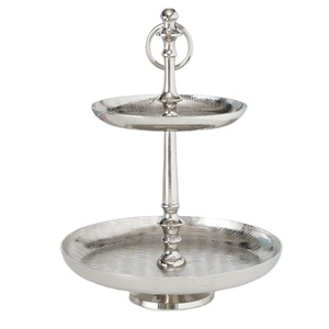 Well-Designed Nickel Plated Stainless Steel Cake Stand for Amazon Top Pick Home Table Decor Stylish Ins Home <b>Baking</b> Tool Metal - Product Image 1