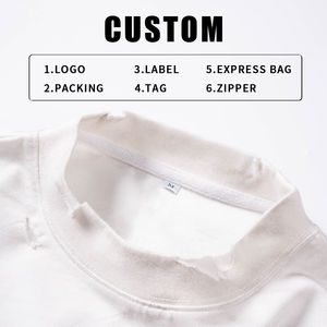 T-shirt Homme Col Rond Coupe Slim 100% Coton Lavage Acide Séchage Rapide Manches Courtes Grammage Lourd - Product Image 5