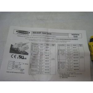 เซ็นเซอร์ Banner SME3126C2QD-58237, Convergent, 940 - อุปกรณ์และอะไหล่เซมิคอนดักเตอร์ระดับโลกที่เชื่อถือได้ - Product Image 5
