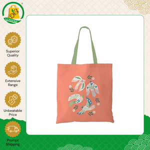 Women Daily Use Biodegradable Bohemian Style Organic Dyed Cotton Shopping Tote Unique Mesh Bags with Competitive Carry Handle - Product Image 3