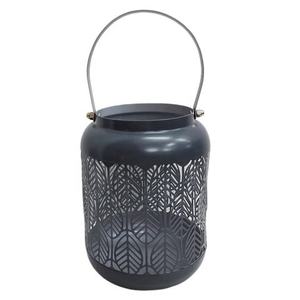 Lanterne suspendue de style populaire, mini format, pour la maison, les villas, éclairage de sol et de table, utilisation décorative, porte-bougie en métal. - Product Image 5