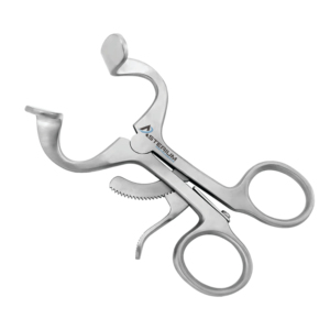 Écarteur buccal chirurgical professionnel Molt en acier inoxydable 11cm 14cm pour pédiatrie et adulte, usage oral et maxillo-facial, de qualité médicale - Product Image 1